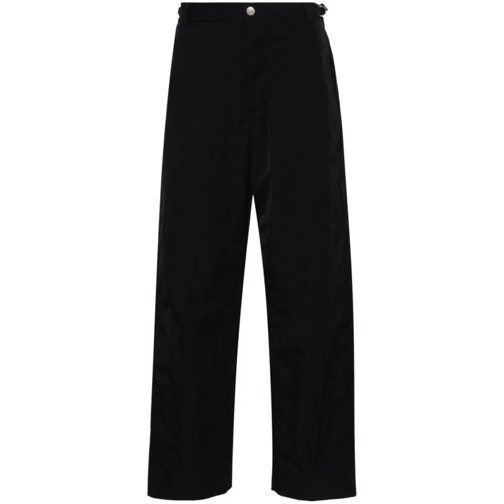 Jacquemus  Black Stretch Cotton Trousers Black