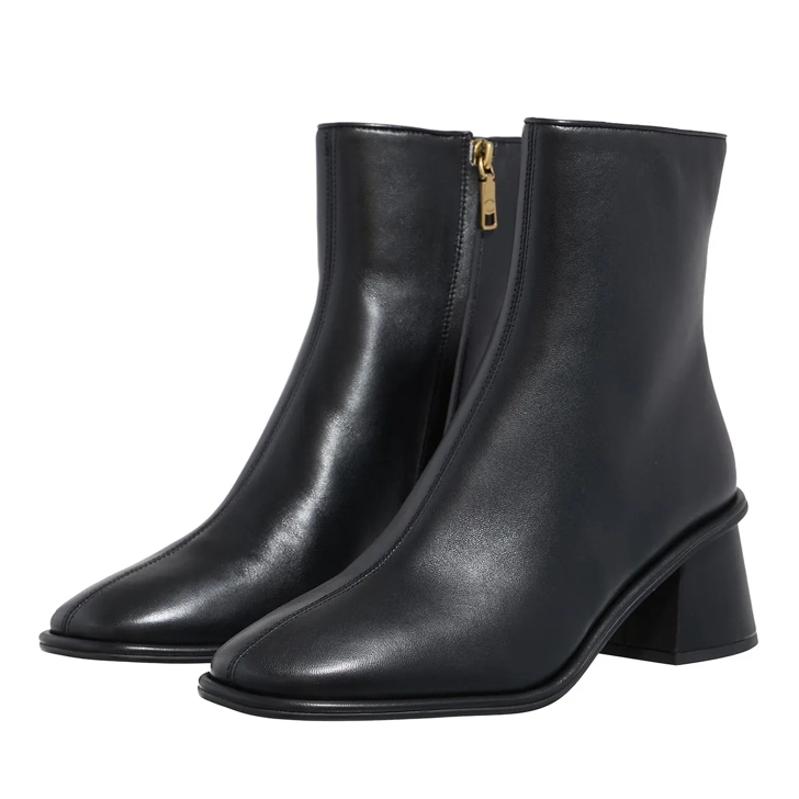 Coach Gigi Leather Bootie Black Stiefel