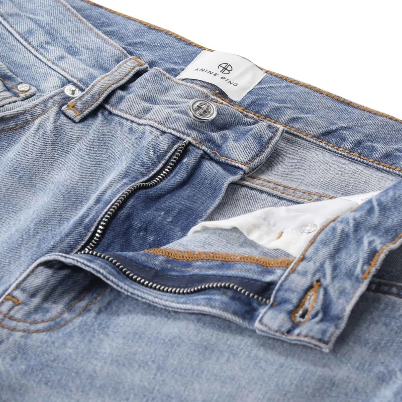 Anine Bing Jeans Wide-Leg Jeans Lewis blau(Image 3)