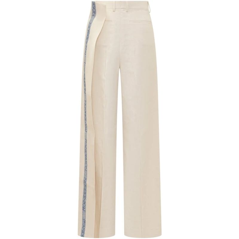 J.W.Anderson Hose Pantaloni con Pannello weiß(Image 2)