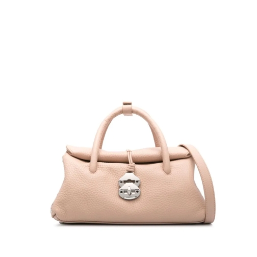 Zanellato Schultertasche Pebbled Texture Body Bag Pink