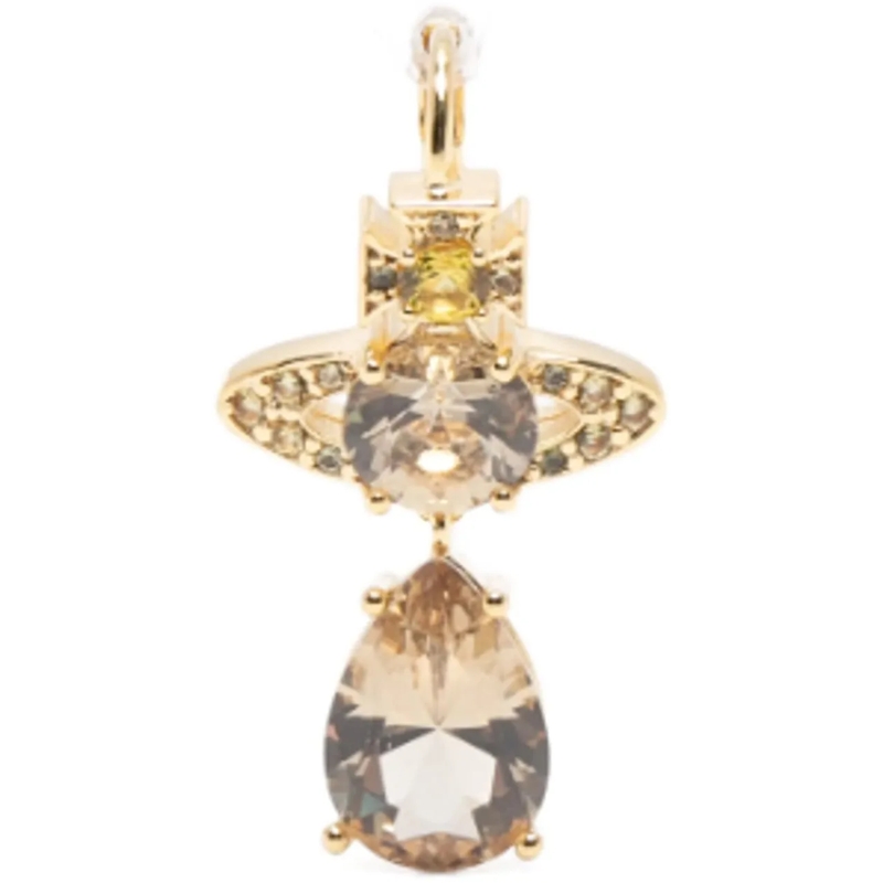 Vivienne Westwood Créoles Ismene Drop Earrings Gold Yellow gelb