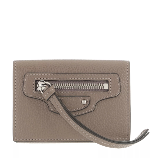 Balenciaga Wallet  Grey Tri-Fold Portemonnaie