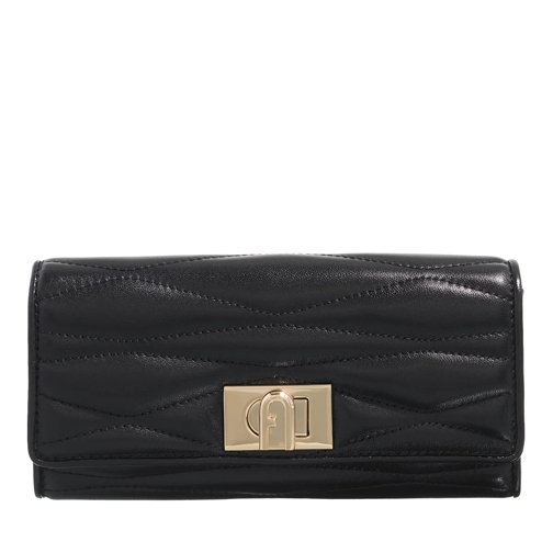 Furla Kontinentalgeldbörse Furla 1927 Continental Wallet Nero
