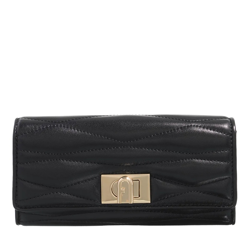 Furla Kontinentalgeldbörse Furla 1927 Continental Wallet Nero