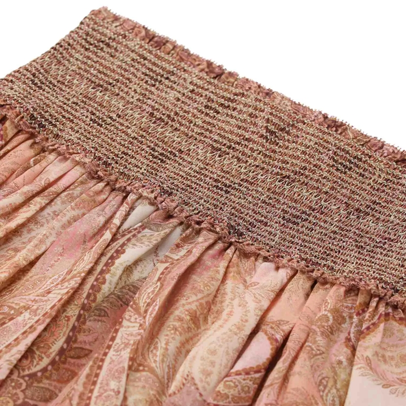 Zimmermann Maxirock Maxirock Wanderlust aus Seide mehrfarbig(Image 3)