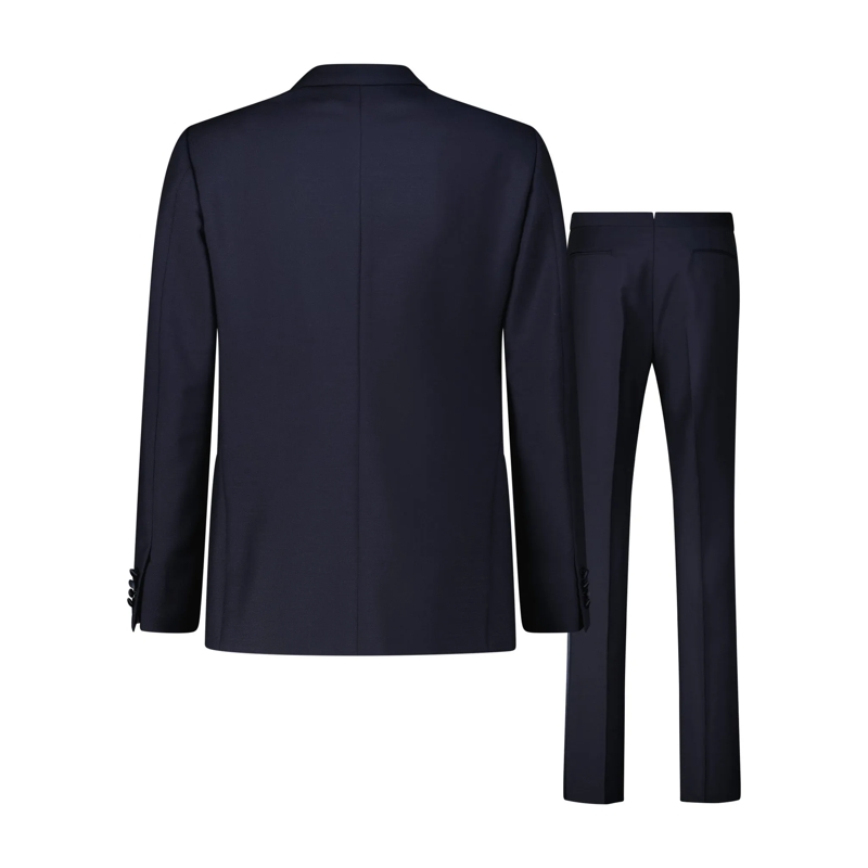 Emanuela Caruso Blazer Smoking Norma aus Wolle schwarz(Image 3)