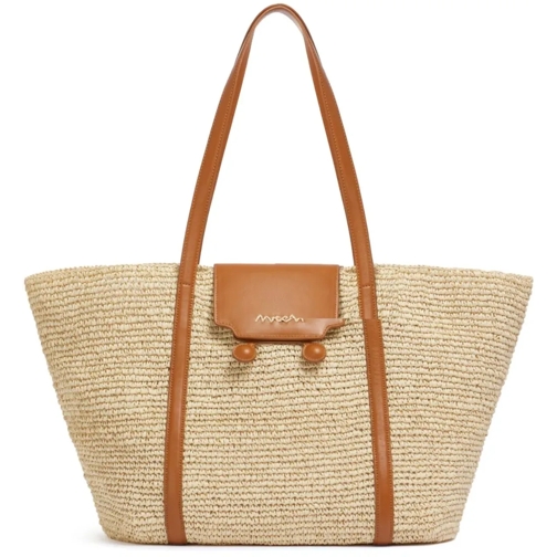 Marni Tote Trunkaroo Medium Brown mehrfarbig