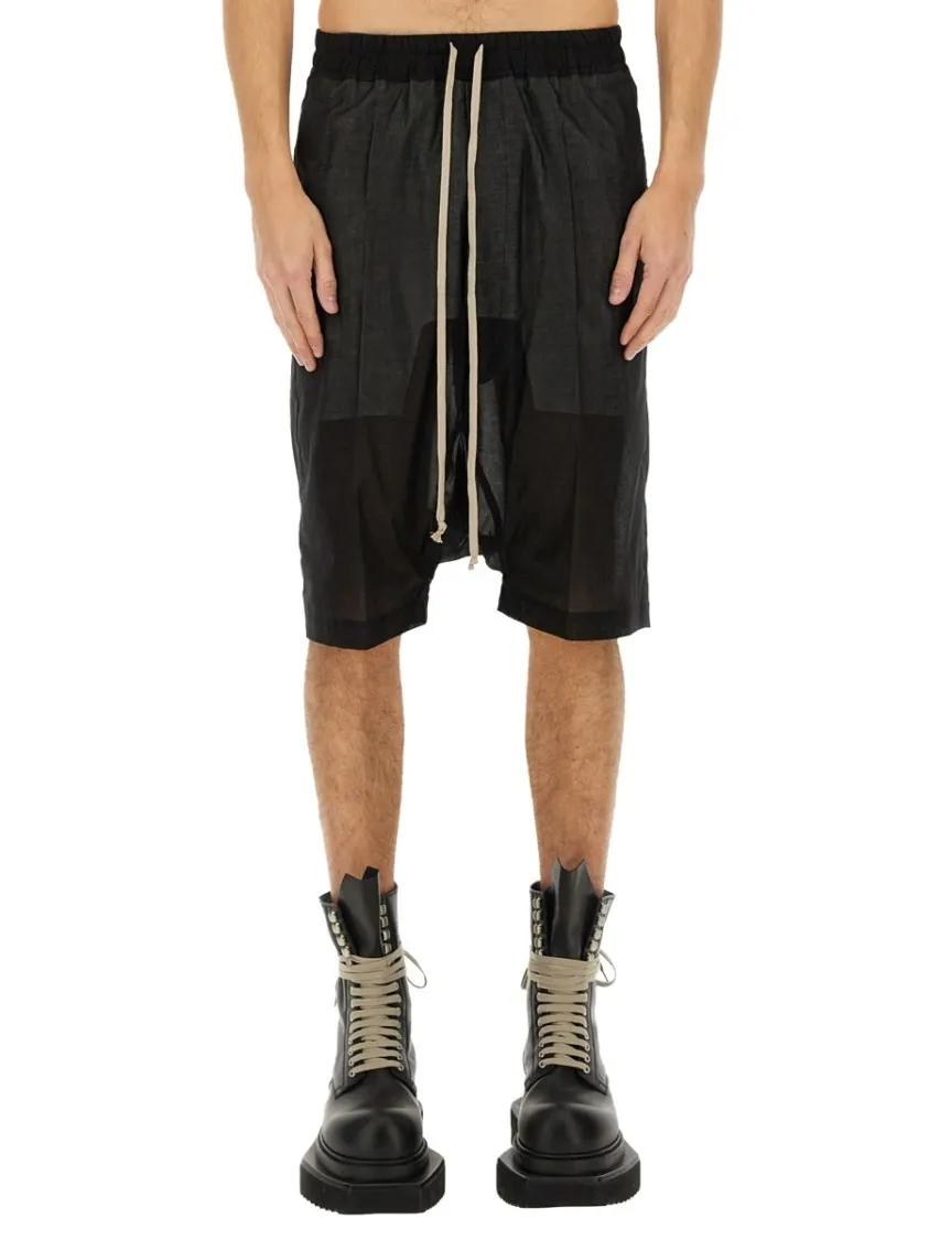 Thumbnail - Rick Owens - Short "Rick's Pods" - Größe 52 - schwarz