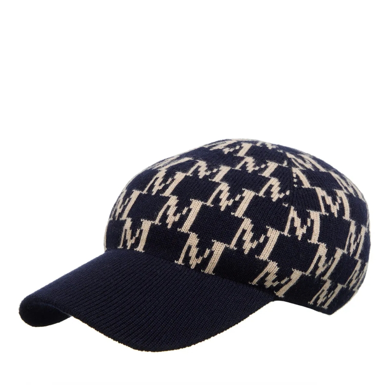 Max Mara Baseballkappe Olea Blu Notte