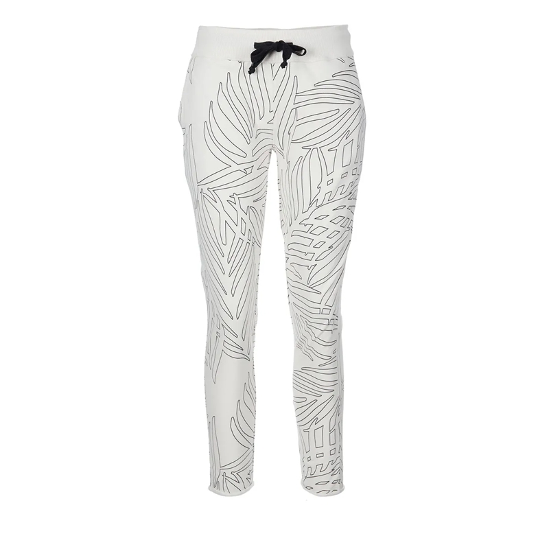 Juvia joggingbroek Smilla Fleece Trouse eggshell