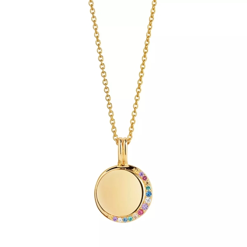 Sif Jakobs Jewellery Portofino Pendant And Chain 45-60 cm 18K Yellow Gold Plated Long Necklace