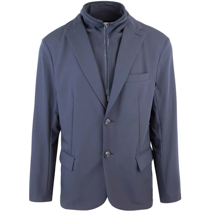 Emporio Armani Emporio Armani Jackets Blue Blue Vestes en duvet