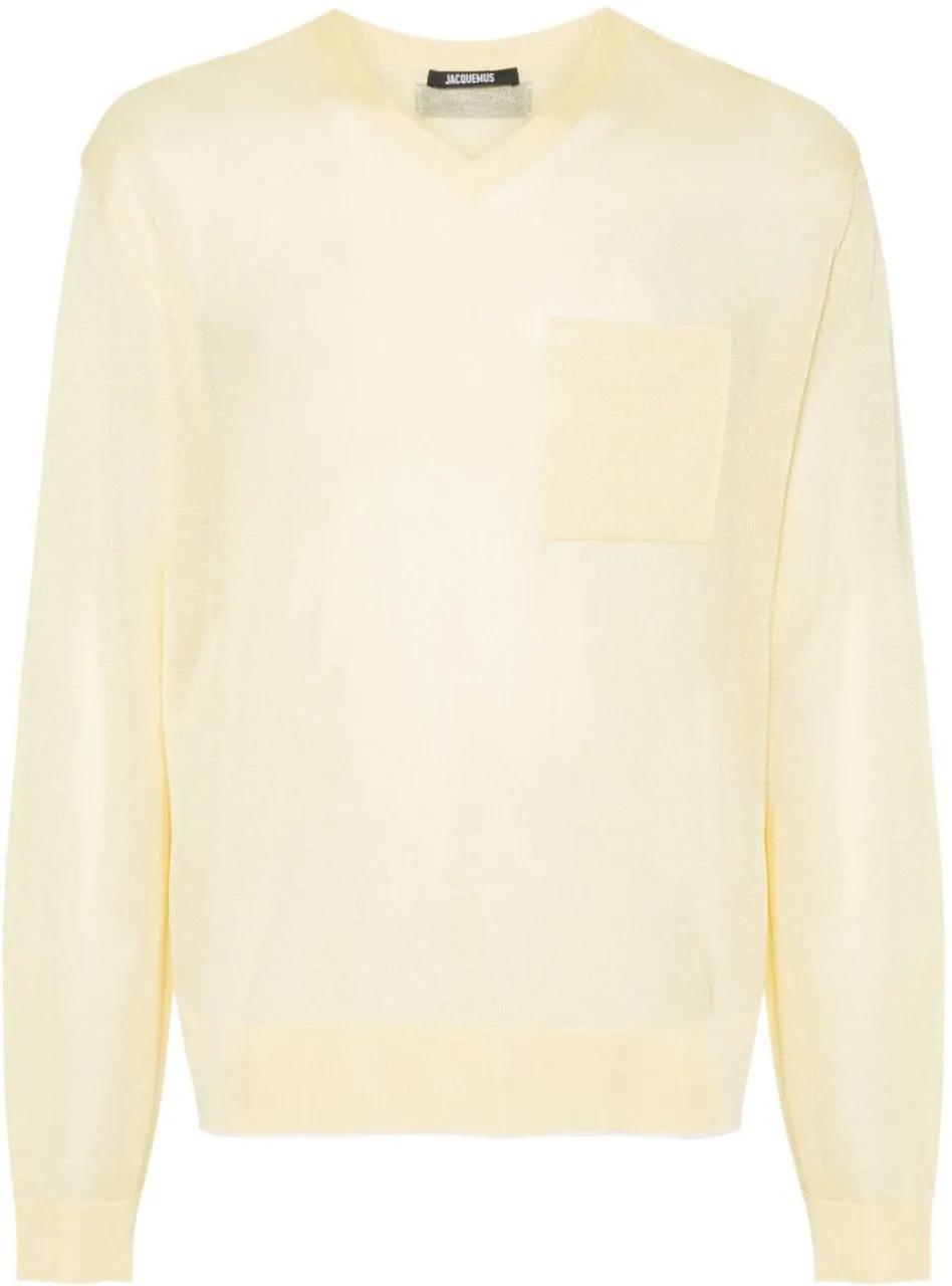 Thumbnail - Jacquemus - Sweaters Light Yellow - Größe M - gelb