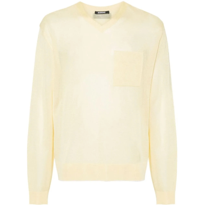 Jacquemus  Sweaters Light Yellow gelb