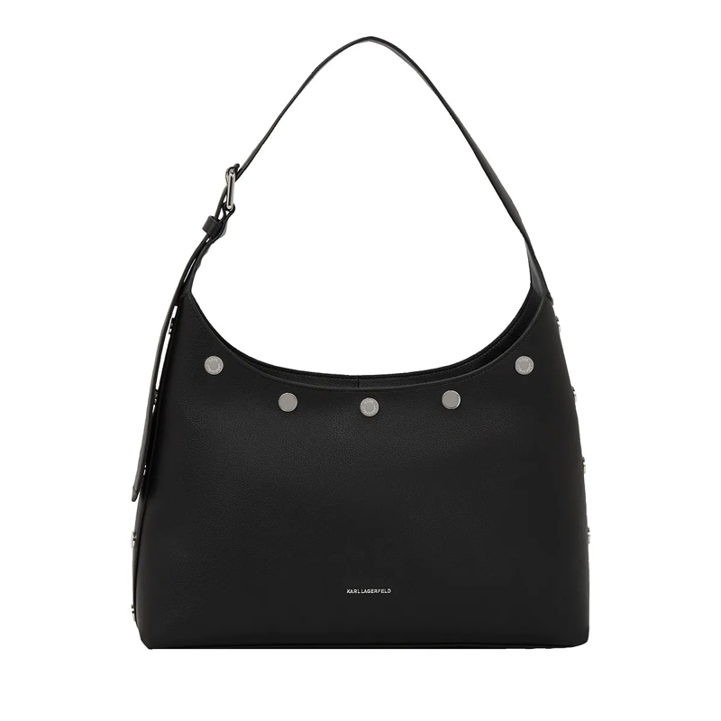 Karl Lagerfeld Schultertasche K/Rocky Marais Hobo-Tasche schwarz