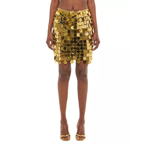 Paco Rabanne Sparkle Skirt Gold 