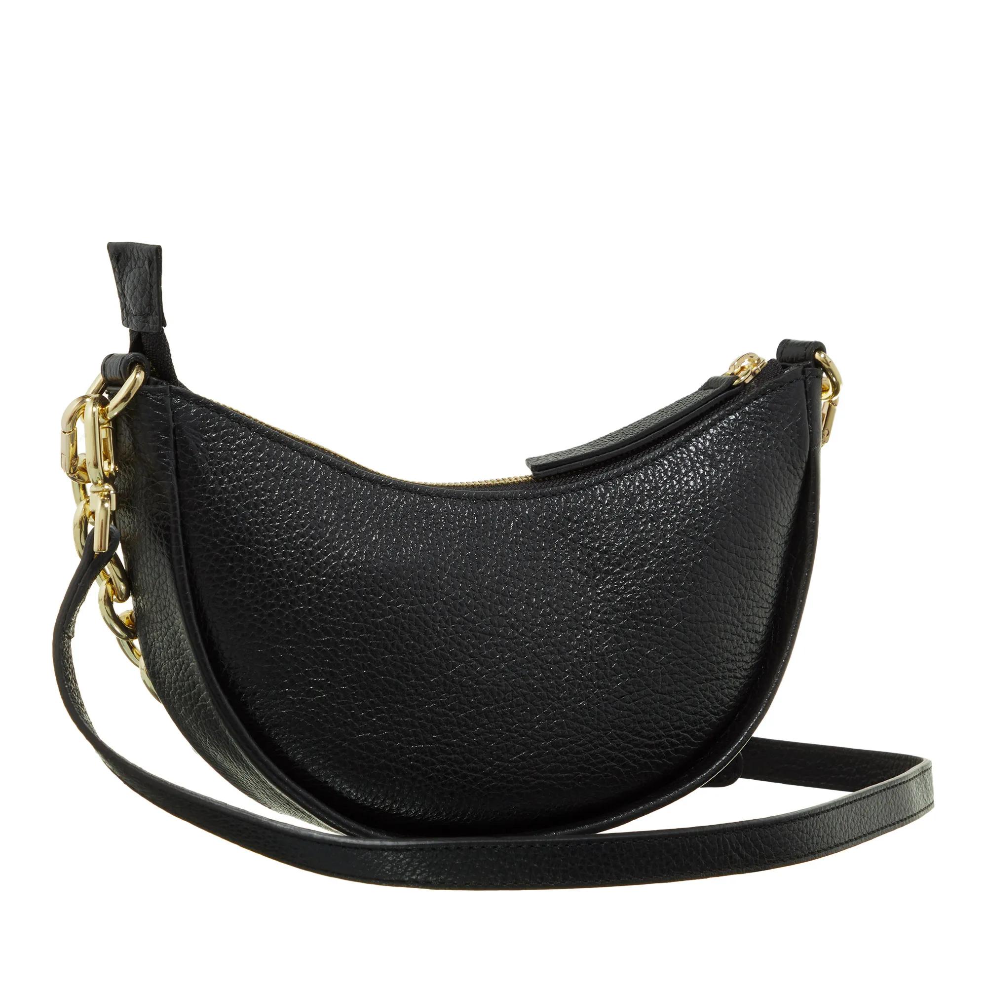 abro Pochettes Clutch Black Nickel in zwart