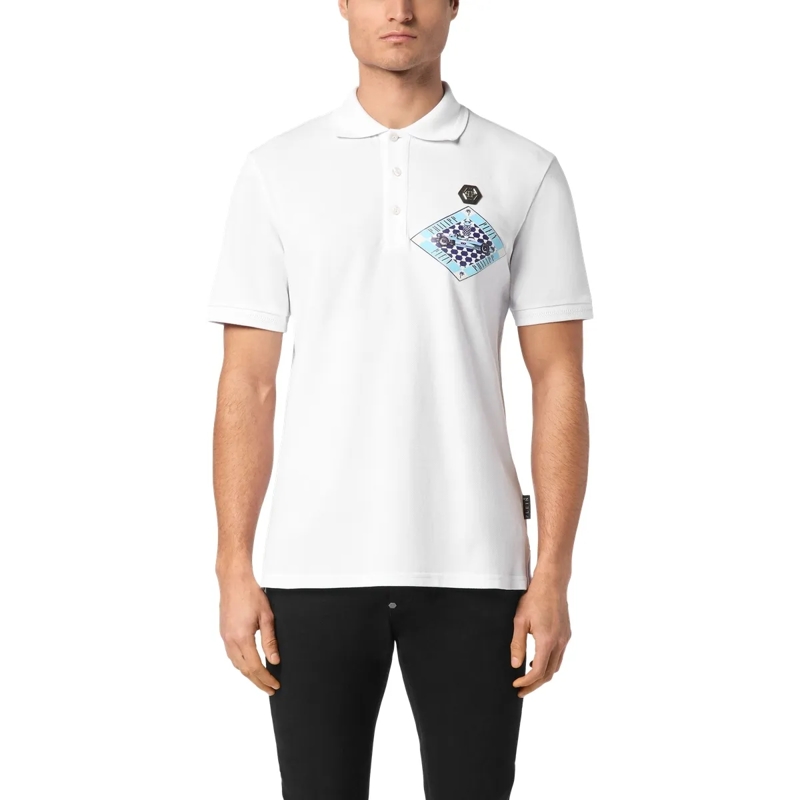 Philipp Plein Top Polohemd weiss(Image 3)
