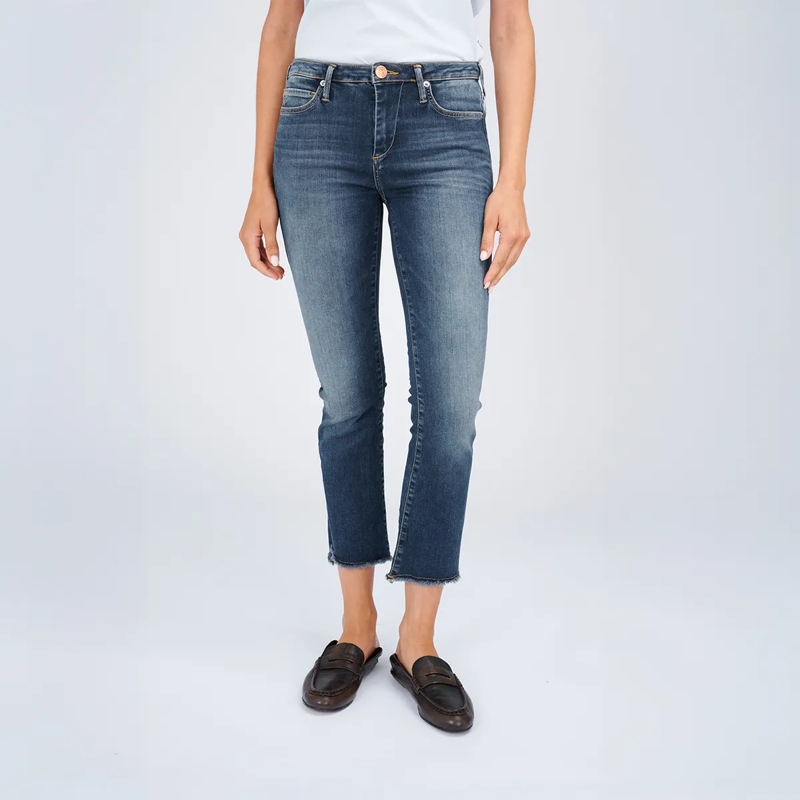 True Religion Ausgestellte Jeans Jeans HALLE Kick Flare- Passform laut Hersteller blau(Image 6)