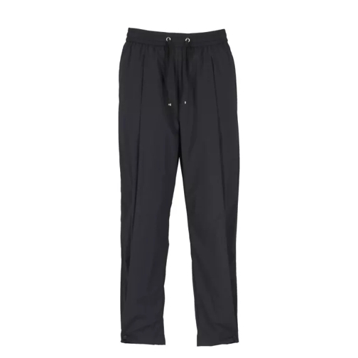 Herno Light Nylon Stretch Trousers Black 