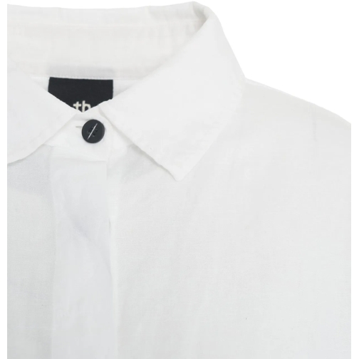 Thom Krom Chemisiers Linen blend oversize shirt weiß (Image 4)