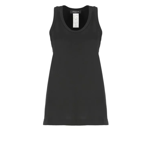 Fabiana Filippi  Cotton And Viscose Top Black