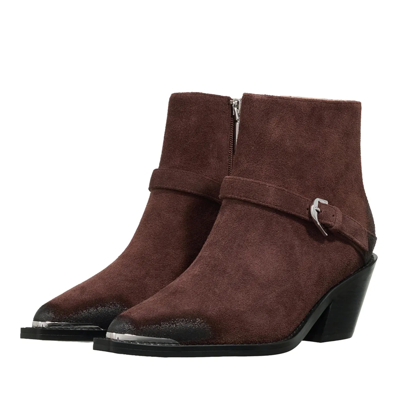 Coccinelle Enkele laarsjes Coccinelleconnie Suede Vi Brunette(Image 2)