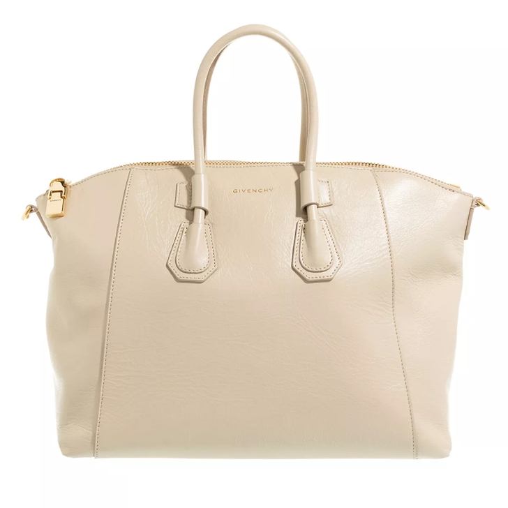 Shop Givenchy Mini Antigona Top Handle Bag In Grained Leather