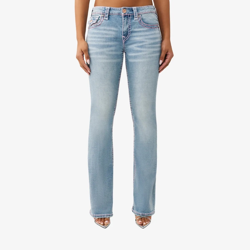 True Religion Jeans Jeans BECCA Bootcut Super T hell-blau(Image 6)
