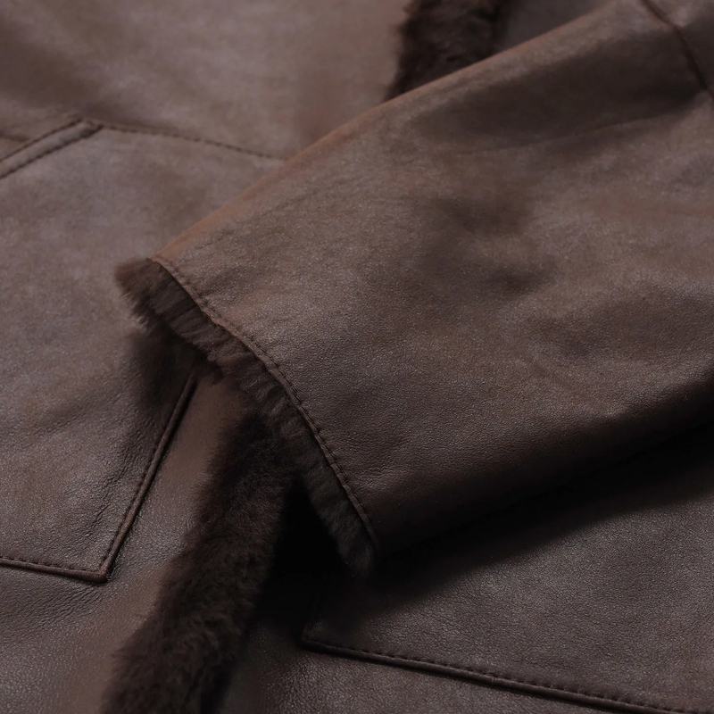 Werner Christ Jacke Wendejacke Greta aus Leder braun(Image 9)