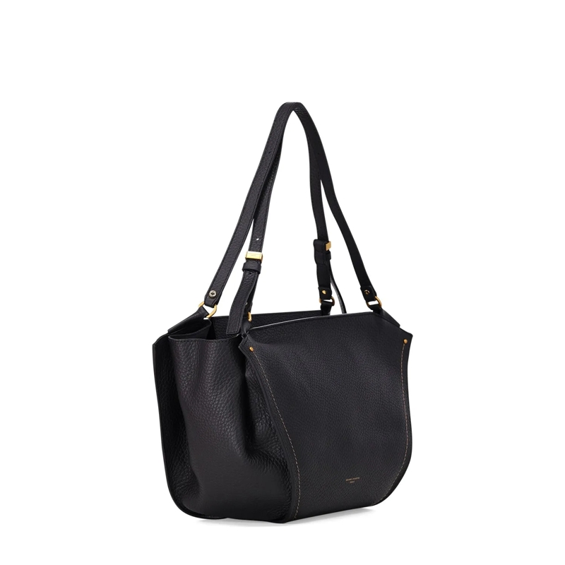 Gianni Chiarini Sac à bandoulière Tasche Bloom aus Leder schwarz(Image 8)