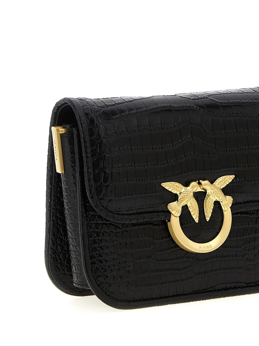 Pinko Hobo bags 'Love Bag Box' Mini Shoulder Bag in zwart