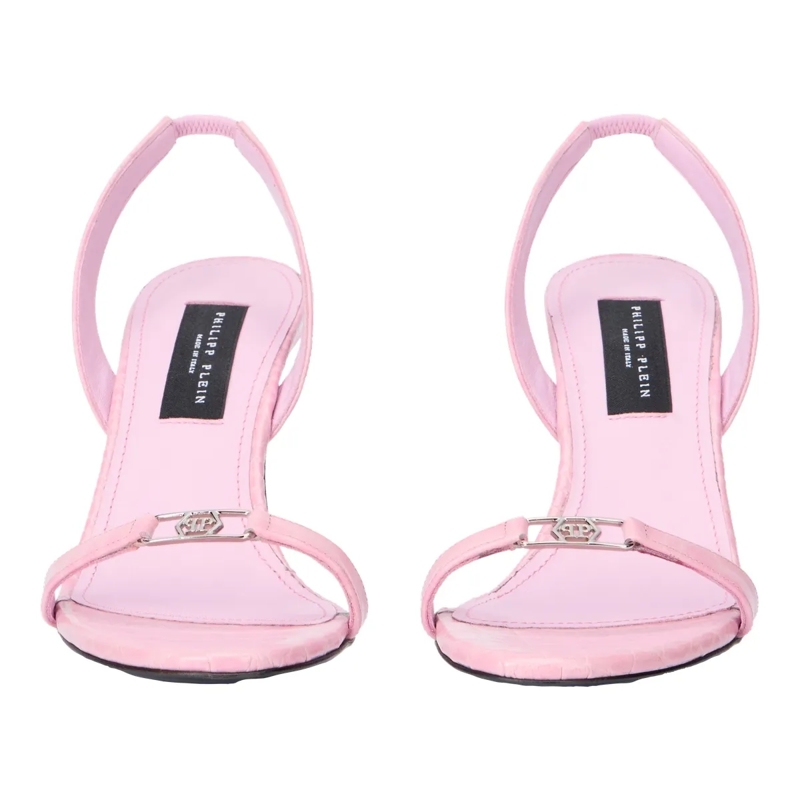 Philipp Plein Riemchensandalen High Heels Sandals Hexagon 9 rose(Image 2)
