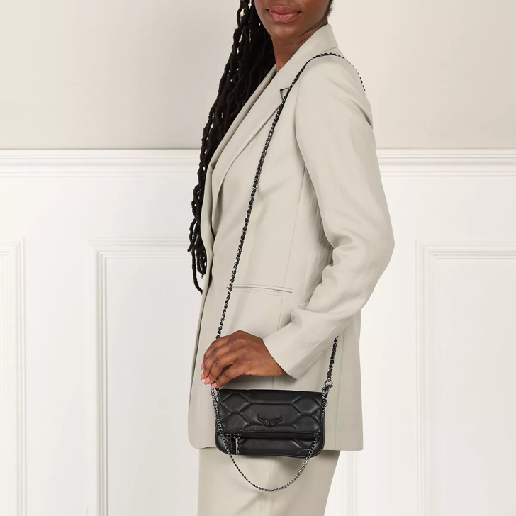Zadig Voltaire Rock Nano Extra Large Noir Mini Tas