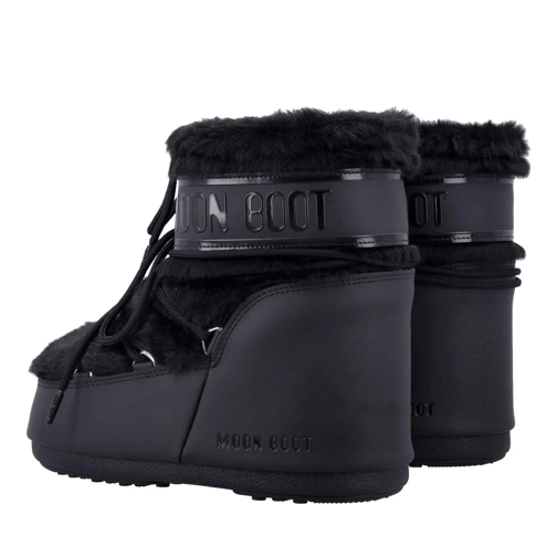 Moonboot Low-Top Sneaker LOW CLASSIC ICON FAUX FUR schwarz