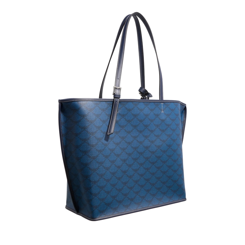 MCM Shopper Himmel Lts Shopper Med Vc Navy Blazer(Image 3)