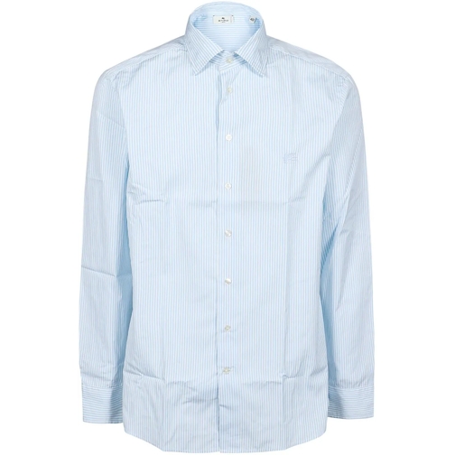 Etro Legere Oberteile Roma Long Sleeve Shirt White weiß