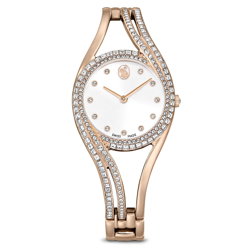 Swarovski Montre à quartz Uhr Roségold