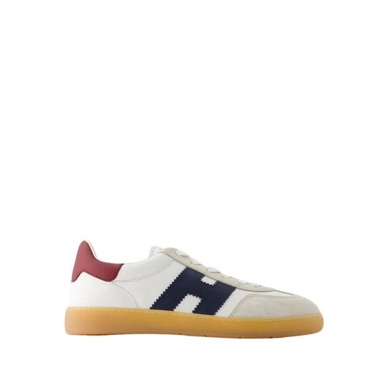 Hogan Low-Top-Sneaker H647 Allacciato Sneakers - Leather - White White