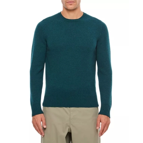 Drumohr Crewneck Cashmere Sweater Green 