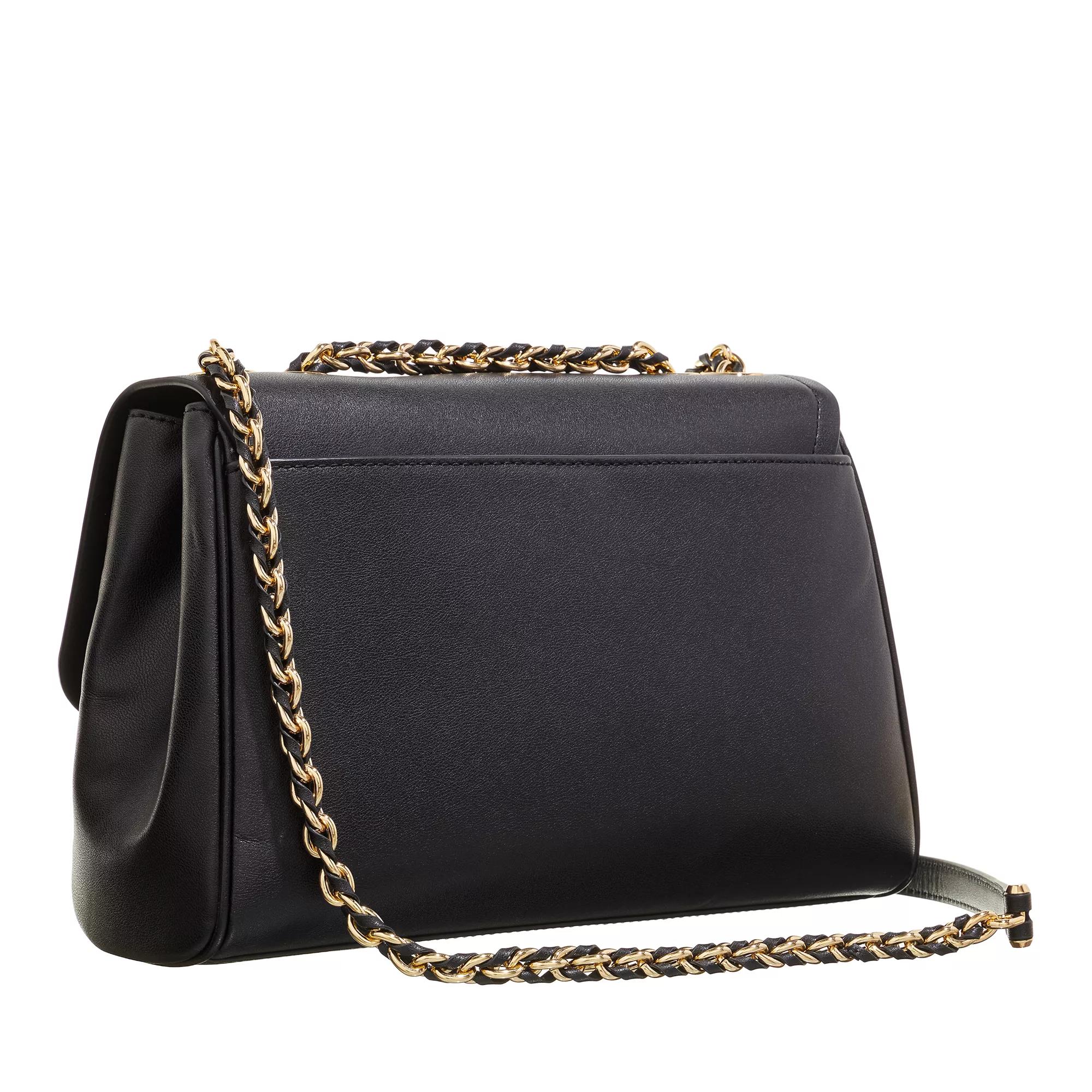 Michael Kors Parker XL Convertible Chain Shoulder Bag - Black