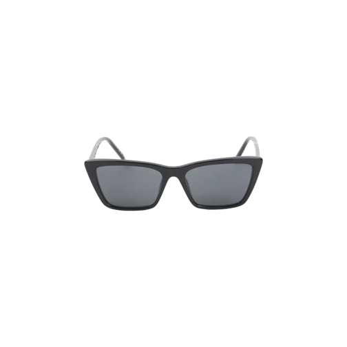 Saint Laurent Sonnenbrille Black Acetate Sunglasses Black