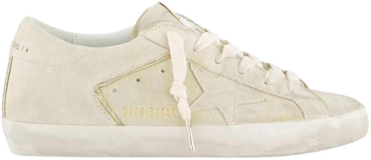 Golden Goose Low-Top Sneaker - Dames Super-Star - Gr. 39 (EU) - in Weiß - für Damen