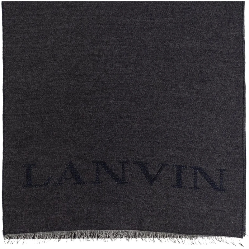 Lanvin Wollschal Scarfs Black schwarz