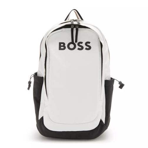 Hugo Hugo Boss Boss Weiße Rucksack 50499004-110 Weiß Ryggsäck