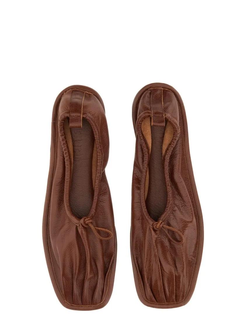 Thumbnail - "Puntera" Supplement Dancer Flats - Gr. 36 (EU) - in Braun