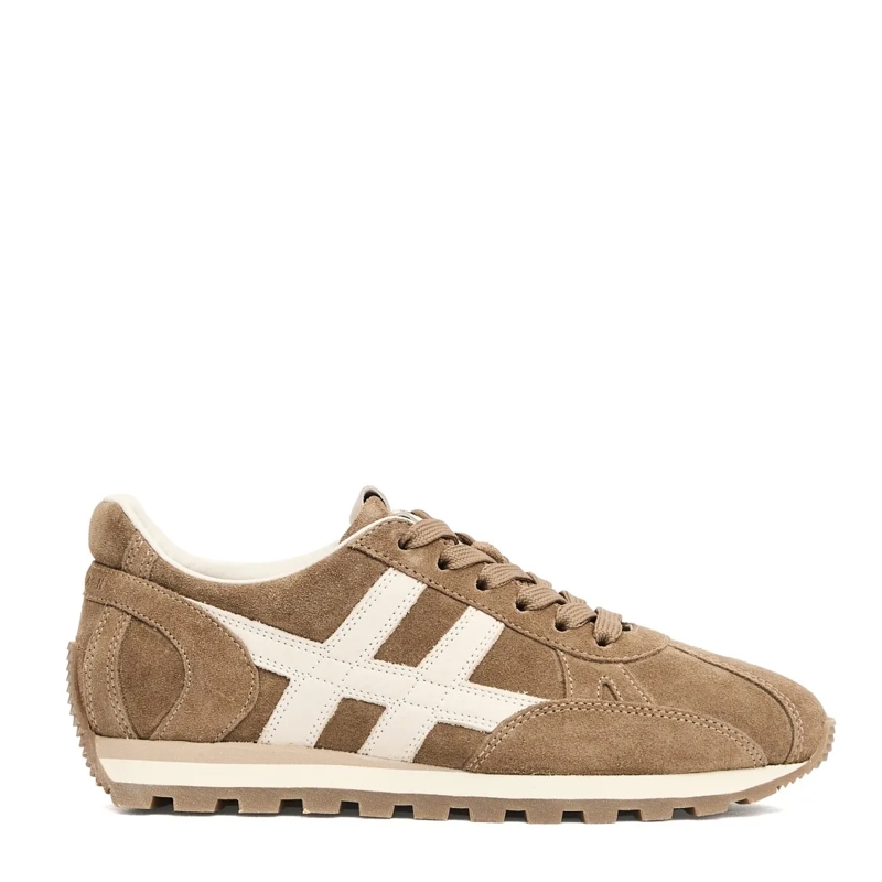 Hogan Lage-top sneaker 86Er Mud Suede Running Sneakers Neutrals