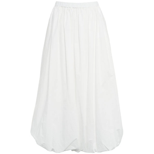 Pinko Jupes midi Balloon maxi skirt 'Johnny' weiß