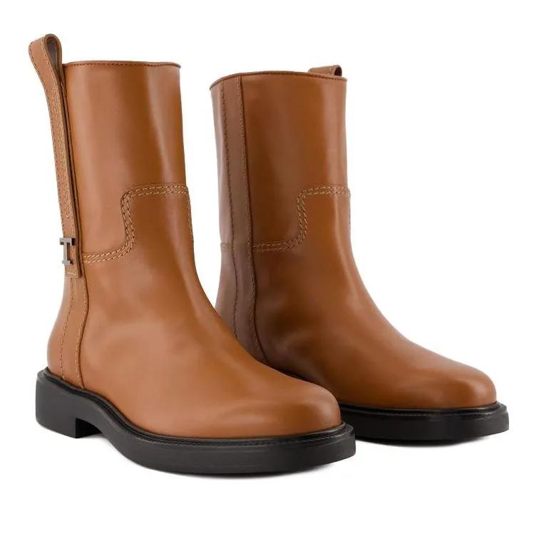 Tod%27s Stiefel - Gomma 20L Boots - Leather - Brown - Gr. 36 (EU) - in Braun - für Damen